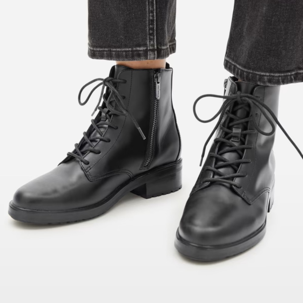 Everlane The Modern Utility Lace Up Boot
